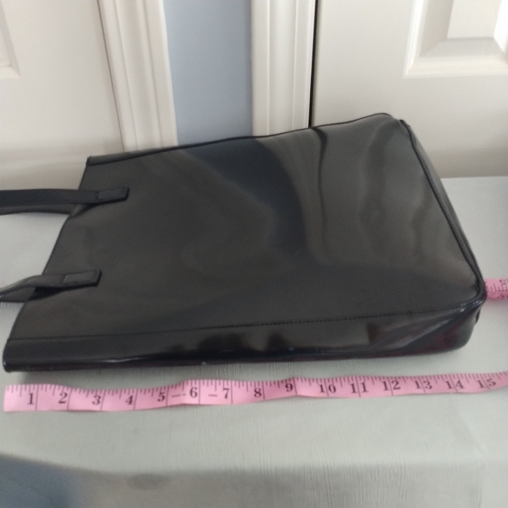 Givenchy Parfums Black Patent Tote Bag - Picture 7 of 11